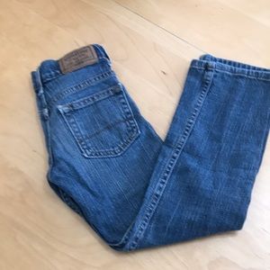 Signature Levi Strauss straight jeans size 7 adjustable waist‎